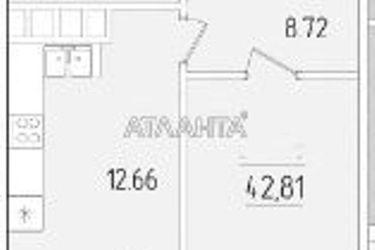 1-кімнатна квартира за адресою вул. Краснова (площа 42,8 м²) - Atlanta.ua - фото 12