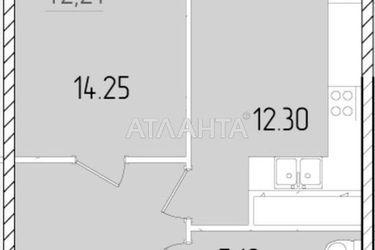 1-кімнатна квартира за адресою вул. Краснова (площа 42,5 м²) - Atlanta.ua - фото 13