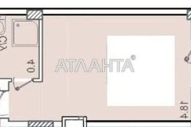 1-room apartment apartment by the address st. Bocharova gen (area 23 m²) - Atlanta.ua - photo 10