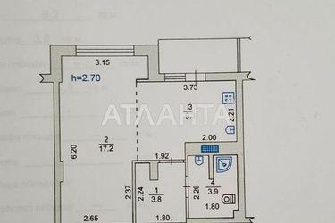 1-комнатная квартира по адресу ул. Шума Виталия (площадь 22 м²) - Atlanta.ua - фото 14