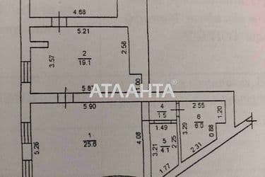 2-кімнатна квартира за адресою вул. Французький бульв. (площа 73 м²) - Atlanta.ua - фото 24