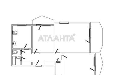 3-rooms apartment apartment by the address st. Zholio kyuri (area 71 m²) - Atlanta.ua - photo 42