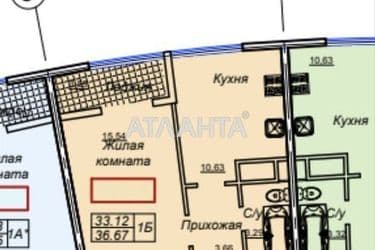 1-кімнатна квартира за адресою вул. Генуезька (площа 38 м²) - Atlanta.ua - фото 28