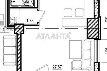 1-кімнатна квартира за адресою вул. Пішонівська (площа 59,7 м²) - Atlanta.ua - фото 12