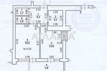 1-room apartment apartment by the address st. Glinyanskiy Trakt ul (area 42 m²) - Atlanta.ua - photo 24