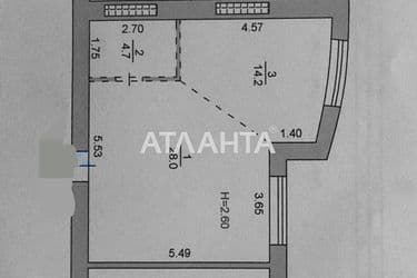 1-кімнатна квартира за адресою вул. Парусна (площа 47 м²) - Atlanta.ua - фото 14