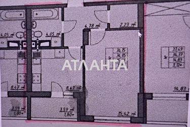 1-room apartment apartment by the address st. Vorobeva ak (area 36,7 m²) - Atlanta.ua - photo 12