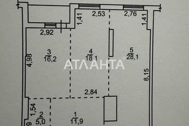 2-кімнатна квартира за адресою вул. Генуезька (площа 82 м²) - Atlanta.ua - фото 32