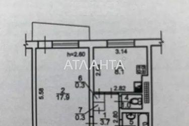 1-кімнатна квартира за адресою вул. Академіка Корольова (площа 34,3 м²) - Atlanta.ua - фото 18