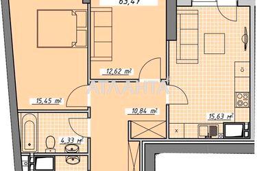 2-кімнатна квартира за адресою Курортний пров. (площа 63,5 м²) - Atlanta.ua - фото 18