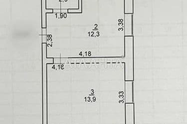 1-кімнатна квартира за адресою вул. Покровська (площа 29,1 м²) - Atlanta.ua - фото 22