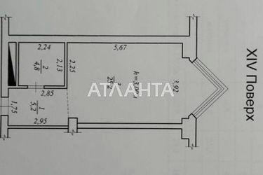 1-room apartment apartment by the address st. Andreya Verkhoglyada Dragomirova (area 35 m²) - Atlanta.ua - photo 22