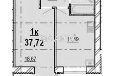 1-комнатная квартира по адресу ул. Генерала Гандзюка (площадь 37 м²) - Atlanta.ua - фото 16