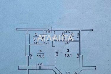 1-кімнатна квартира за адресою вул. Костанді (площа 43 м²) - Atlanta.ua - фото 32