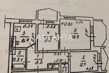 3-кімнатна квартира за адресою вул. Вільямса ак. (площа 70,4 м²) - Atlanta.ua - фото 42