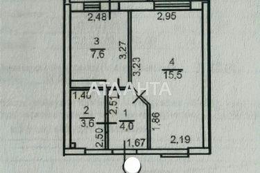 1-кімнатна квартира за адресою вул. Перлинна (площа 34,6 м²) - Atlanta.ua - фото 19