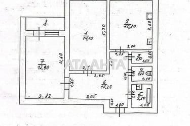 2-комнатная квартира по адресу ул. Хмельницкого Богдана (площадь 55,2 м²) - Atlanta.ua - фото 30