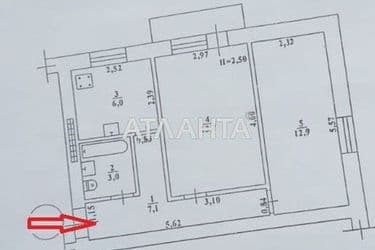 2-rooms apartment apartment by the address st. Fontanskaya dor Perekopskoy Divizii (area 43,4 m²) - Atlanta.ua - photo 23