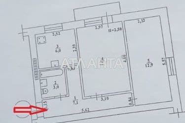 2-кімнатна квартира за адресою Фонтанська дор. (площа 43,4 м²) - Atlanta.ua - фото 16