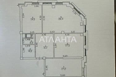 2-rooms apartment apartment by the address st. Bolshaya arnautskaya Chkalova (area 92,5 m²) - Atlanta.ua - photo 54