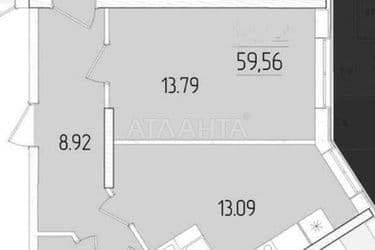 2-кімнатна квартира за адресою вул. Краснова (площа 59,6 м²) - Atlanta.ua - фото 11