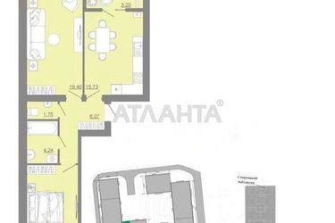 2-rooms apartment apartment by the address st. Lisnevitska Lugovaya (area 62,8 m²) - Atlanta.ua - photo 32