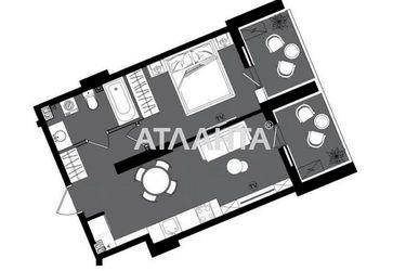 1-room apartment apartment by the address st. Dacha Kovalevskogo Amundsena (area 41,9 m²) - Atlanta.ua - photo 7