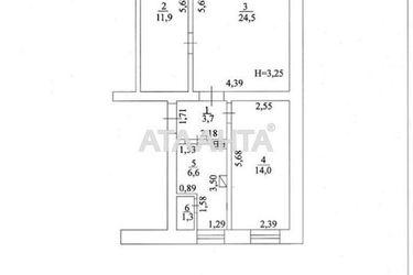 3-rooms apartment apartment by the address st. Stepovaya (area 62 m²) - Atlanta.ua - photo 18