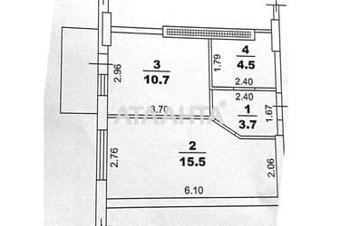 1-кімнатна квартира за адресою Люстдорфська дор. (площа 35,6 м²) - Atlanta.ua - фото 18