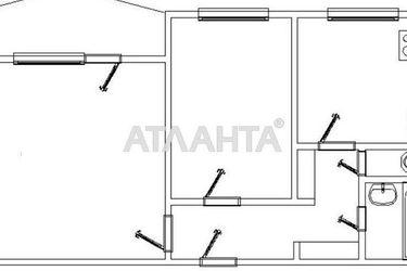 2-кімнатна квартира за адресою вул. Кримська (площа 52 м²) - Atlanta.ua - фото 26