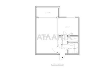 1-кімнатна квартира за адресою вул. Ільфа та Петрова (площа 34,4 м²) - Atlanta.ua - фото 42