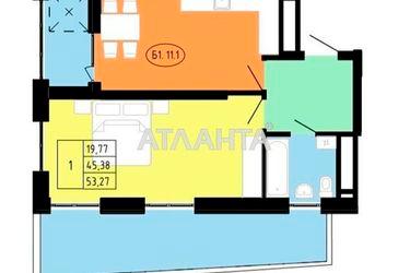 1-кімнатна квартира за адресою Замарстинівська вул. (площа 53,5 м²) - Atlanta.ua - фото 10