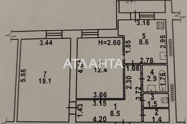 2-rooms apartment apartment by the address st. Melnitskaya (area 55,6 m²) - Atlanta.ua - photo 25