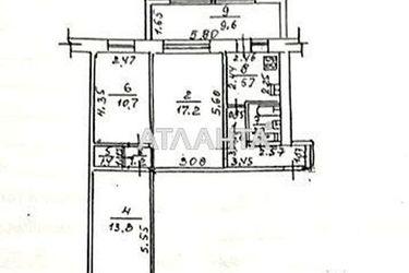 3-rooms apartment apartment by the address st. Fontanskaya dor Perekopskoy Divizii (area 68,1 m²) - Atlanta.ua - photo 34