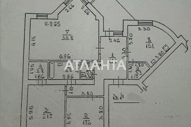 3-комнатная квартира по адресу ул. Педагогическая (площадь 124 м²) - Atlanta.ua - фото 27