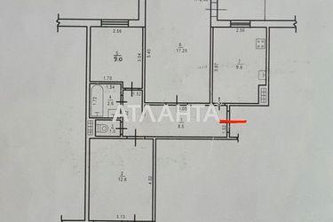 3-rooms apartment apartment by the address st. Dnepropetr dor Semena Paliya (area 65,7 m²) - Atlanta.ua - photo 50