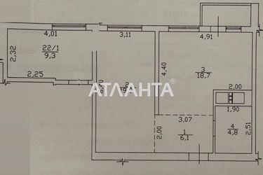 2-rooms apartment apartment by the address st. Lyustdorfskaya dor Chernomorskaya dor (area 60,4 m²) - Atlanta.ua - photo 26