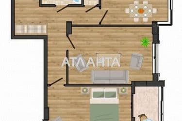 2-rooms apartment apartment by the address st. Nikolaevskaya (area 64,3 m²) - Atlanta.ua - photo 10