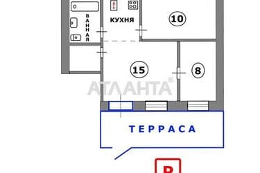 2-комнатная квартира по адресу ул. Гоголя (площадь 55 м²) - Atlanta.ua - фото 25