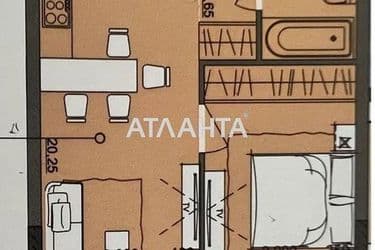 1-кімнатна квартира за адресою вул. Бочарова ген. (площа 40 м²) - Atlanta.ua - фото 12