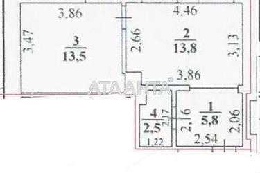 1-кімнатна квартира за адресою вул. Промислова (площа 35,6 м²) - Atlanta.ua - фото 20