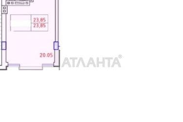 1-кімнатна квартира за адресою вул. Бочарова ген. (площа 23,8 м²) - Atlanta.ua - фото 14
