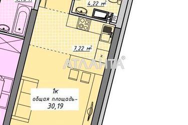 1-кімнатна квартира за адресою Курортний пров. (площа 30,5 м²) - Atlanta.ua - фото 26