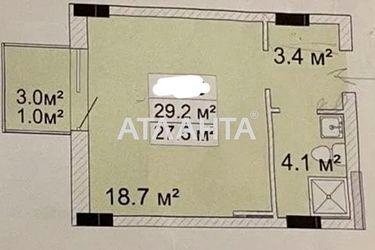 1-комнатная квартира по адресу ул. Бочарова ген. (площадь 29,2 м²) - Atlanta.ua - фото 16