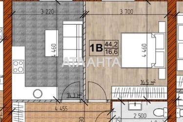 1-room apartment apartment by the address st. Danila Nechaya (area 44,2 m²) - Atlanta.ua - photo 28