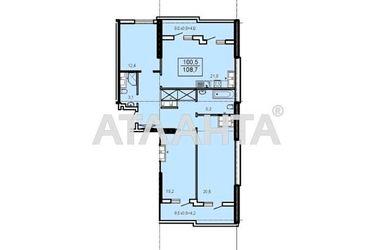 3-rooms apartment apartment by the address st. Topolinnyy per (area 108,7 m²) - Atlanta.ua - photo 18