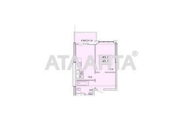 1-кімнатна квартира за адресою Тополиний пров. (площа 45,1 м²) - Atlanta.ua - фото 18