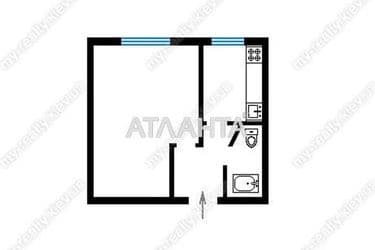 1-room apartment apartment by the address st. Ul Kirillovskaya (area 22 m²) - Atlanta.ua - photo 32