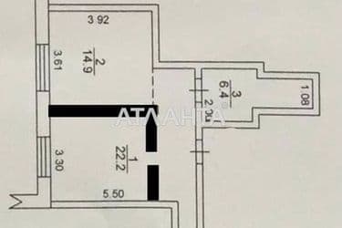 1-кімнатна квартира за адресою вул. Кондратюка Юрія (площа 43,5 м²) - Atlanta.ua - фото 20