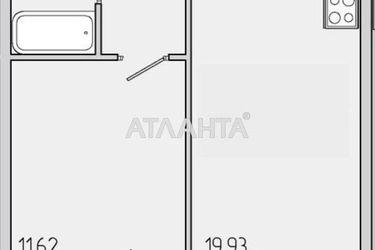 1-комнатная квартира по адресу ул. Каманина (площадь 43 м²) - Atlanta.ua - фото 14